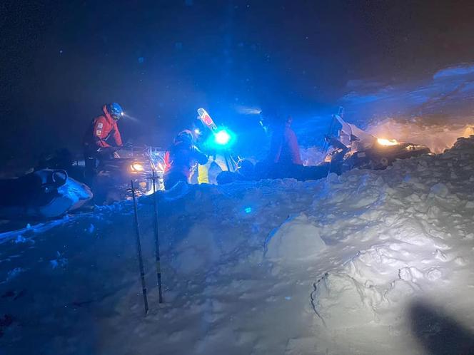 10 turystów utknęło pod Śnieżką