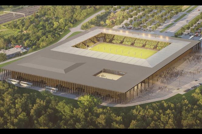 Tak na wyglądac nowy Stadion Miejski w Katowicach