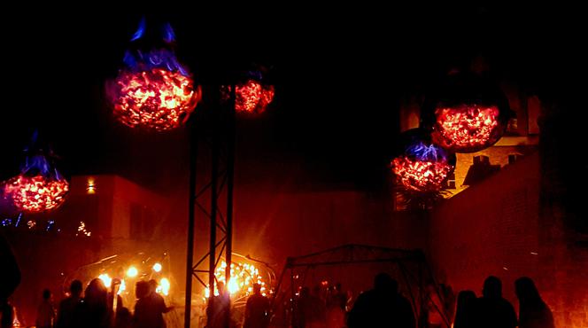 10. Bella Skyway Festival w Toruniu - "Installation de feu" nie zawiodła