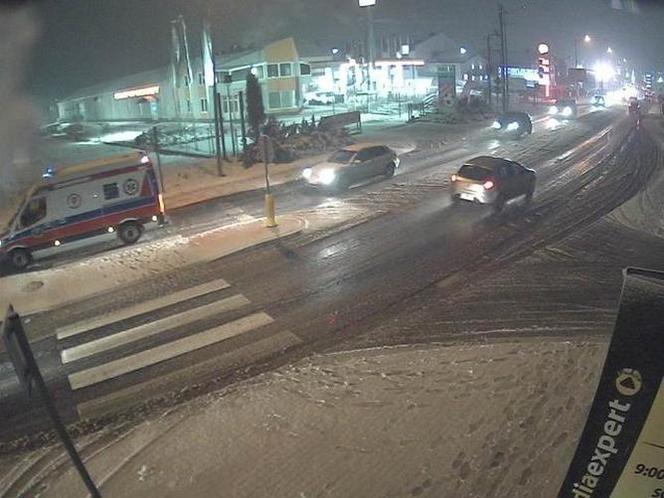 Atak zimy w Małopolsce
