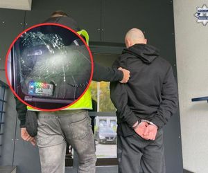 Agresja drogowa w Wodzisławiu Śląskim. Pijany 27-latek rozbił szybę kijem
