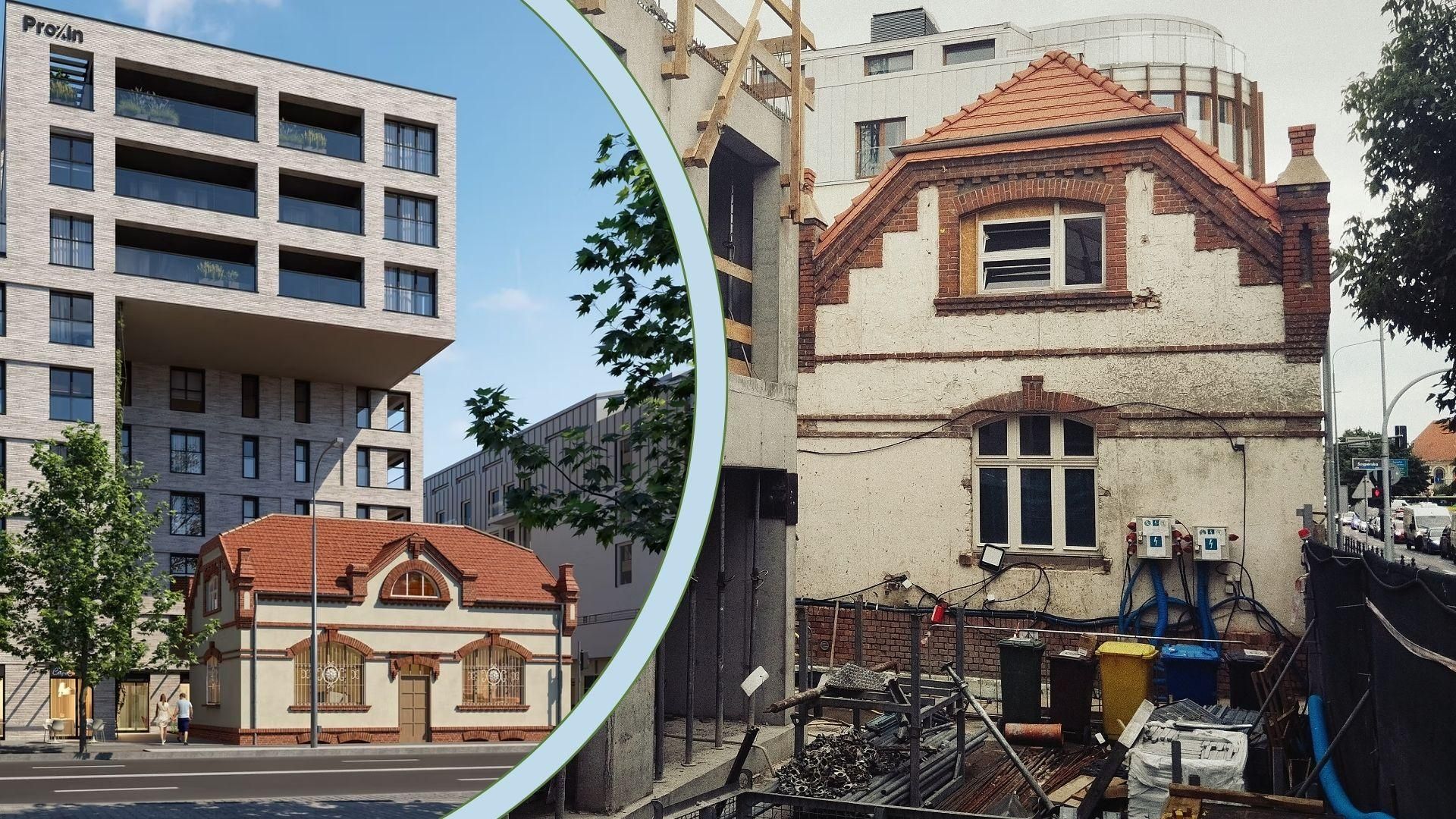 Kapitanat Garbary - budowa apartamentowca