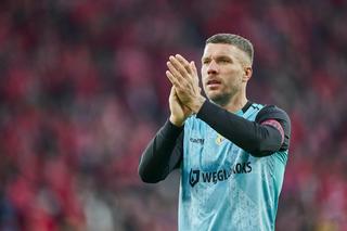 Lukas Podolski liczy na dobry mecz Górnika z Puszczą, a potknięcie w Poznaniu skwitował w swoim stylu. Mocne słowa!