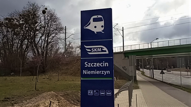 Gdzie jest przystanek SKM Szczecin Niemierzyn?