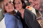 Pierwsza miłość na planie. Kacper (Damian Kulec), Marysia (Aneta Zając), Kinga (Aleksandra Zienkiewicz)