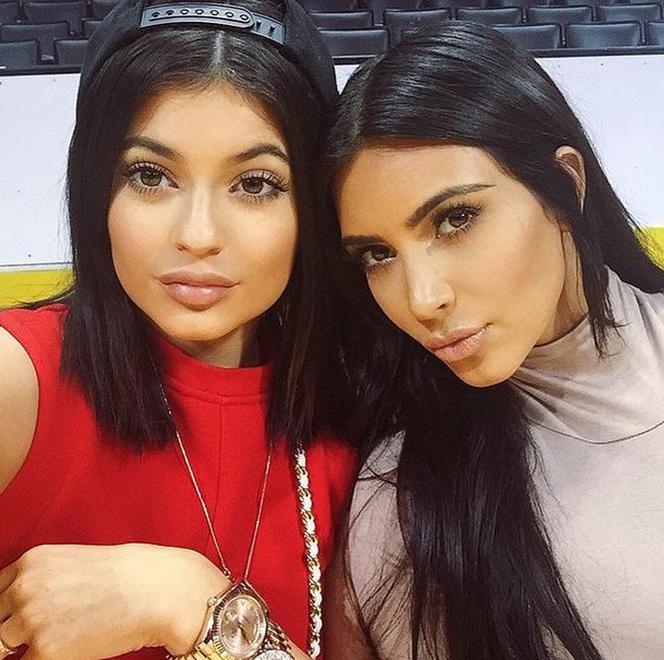 Kylie Jenner i Kim Kardashian