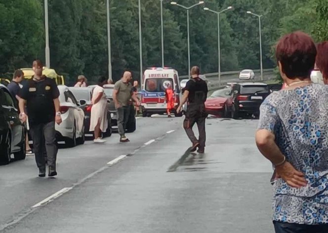 Tragiczny wypadek w Katowicach na DK86