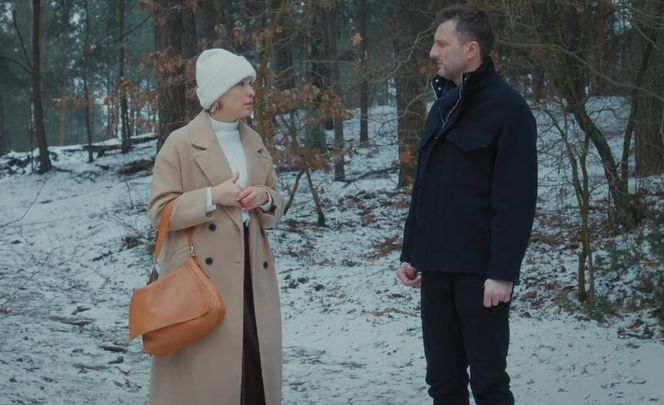 M jak miłość odc. 1870. Dorota (Iwona Rejzner), Bartek (Arkadiusz Smoleński)