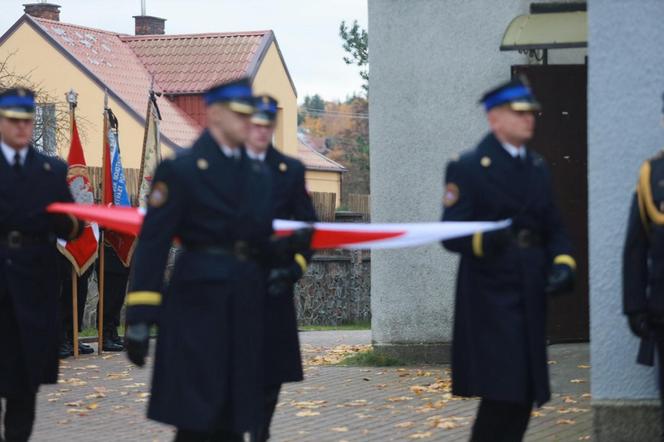 Przejmujący pogrzeb strażaka, który zginął podczas obławy na Grzegorza Borysa