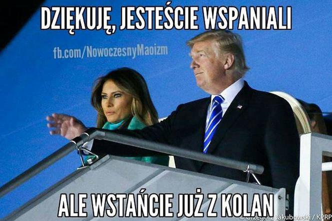 Donald Trump w Polsce - memy
