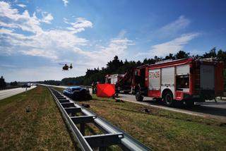Koszmarny wypadek pod Zduńską Wolą! 28-latka ze smarta zginęła na S8 [ZDJĘCIA]