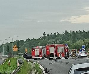 Wypadek na autostradzie A4