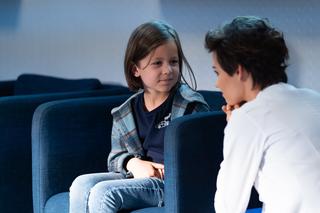 Na dobre i na złe odc. 854. Kubuś (Wiktor Trojan), Blanka (Pola Gonciarz)