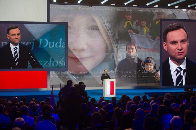 Konwencja PiS w Warszawie - ANDRZEJ DUDA