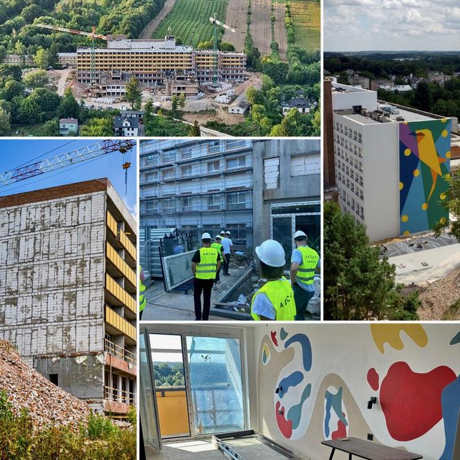 Hotel Arche Sanatorium Milicyjne w Nałęczowie