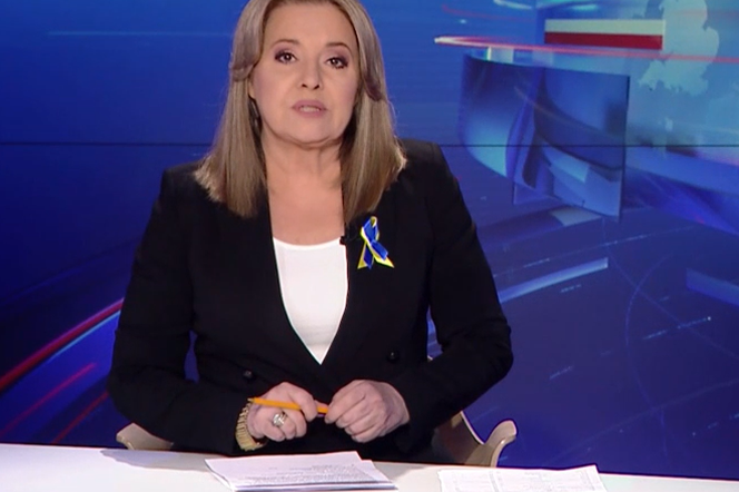 Danuta Holecka została blondynką
