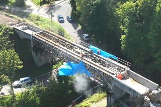 Remont linii Żywiec - Sucha Beskidzka