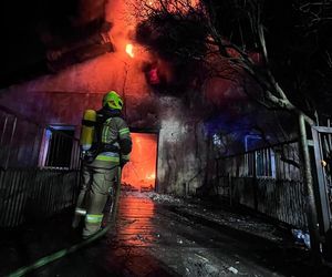 Tragiczny pożar w Rudzie Malenieckiej 