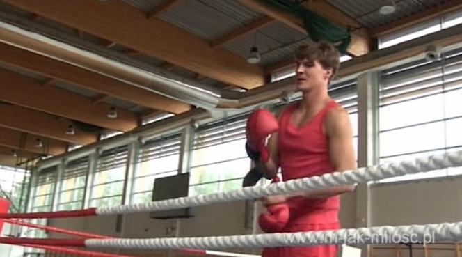 M jak miłość odc. 1173. Marcin (Mikołaj Roznerski), Andrzejek (Tomasz Oświeciński)