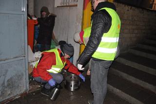 Lublin - mróz, bezdomni i wzmożone działania Gorącego Patrolu