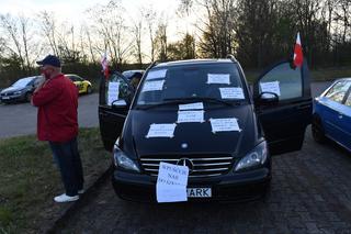 Protest na granicy polsko-niemieckiej w Rosówku