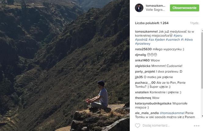 Tomasz Kammel na wakacjach drwi z graczy w "Pokemon GO"