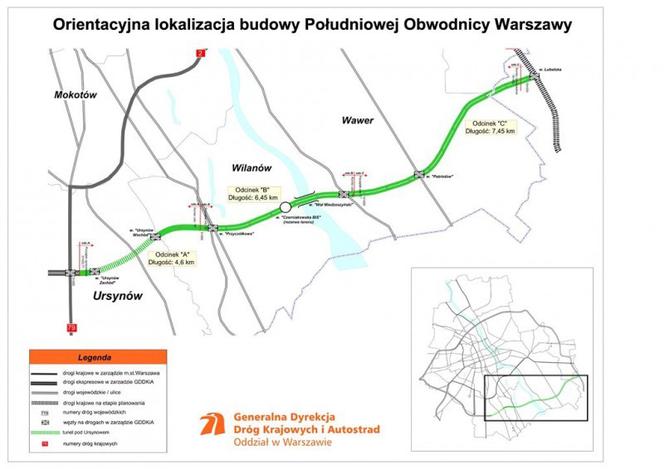 Połudnowa Obwodnica Warszawy