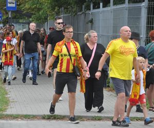 Kibice na meczu Korona Kielce - Radomiak Radom. 8 sierpnia 2025