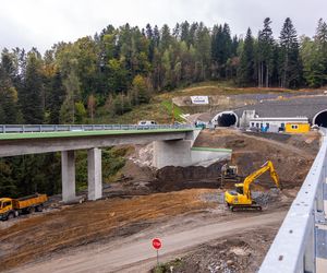 Budowa S1 Przybędza - Milówka, październik 2024