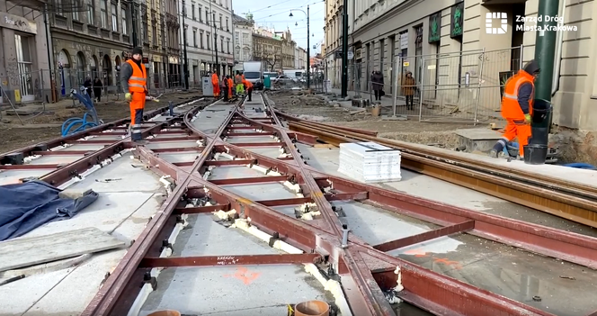 Wielki sajgon na przebudowie ul. Krakowskiej