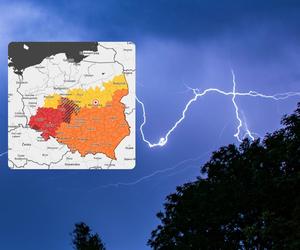 Małopolskę nawiedzą burze i ulewy. IMGW wydało ostrzeżenie 2. stopnia