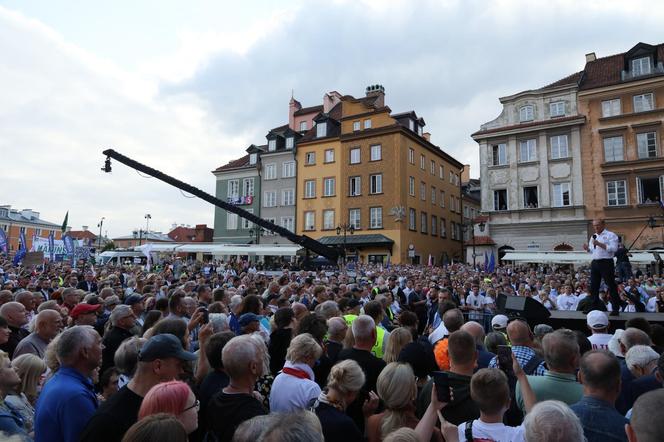 Wiec Donalda Tuska 4 czerwca w Warszawie