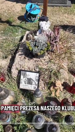 Stary grób Stanisława Tyma