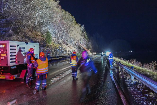 Wykolejanie pociągu w Norwegii