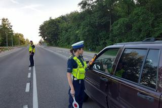 Trzeźwy Poranek w woj. podlaskim. Policjanci sprawdzali trzeźwość kierowców