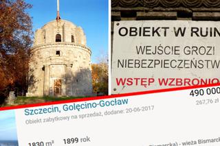 Kto kupi wieżę Bismarcka? Niszczejący zabytek ponownie wystawiony na sprzedaż