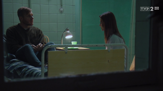 M jak miłość odcinek 1433, Artur (Tomasz Ciachorowski), psychiatra (Ewelina Gnysińska)
