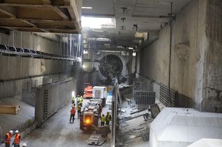 Niespodzianka pod Łodzią. Budowniczowie tunelu odkryli ceglaną studnię