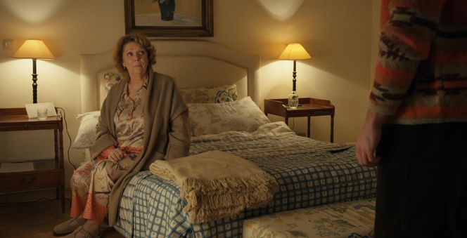 Barwy szczęścia odc. 3207. Józefina Rawiczowa (Elżbieta Jarosik), Cezary (Marcel Opaliński)