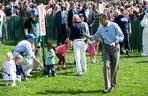 Obama toczy jaja w Białym Domu 