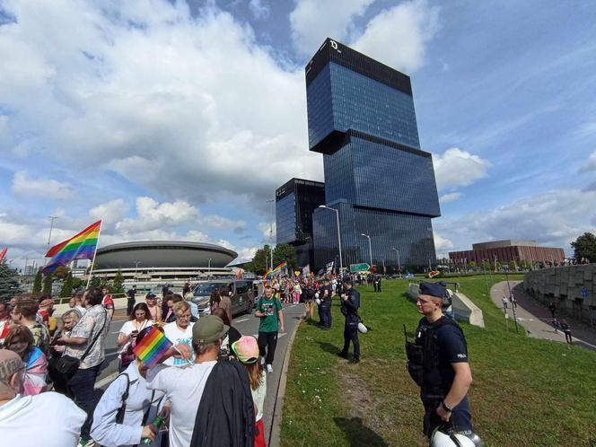 Marsz Równości w Katowicach przeszedł przez centrum miasta