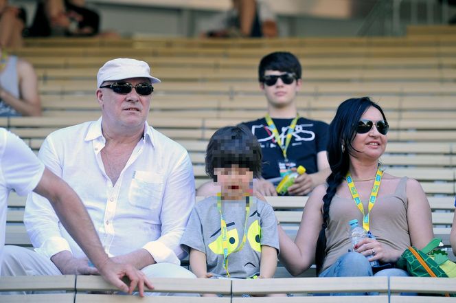 Ryszard Rynkowski z rodziną