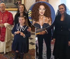 Wiemy, ile mógł kosztować strój z Watykanu Marty Nawrockiej! Ewa Minge oceniła kreację
