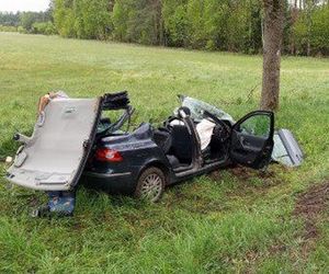 Tragedia na drodze! Czołowe zderzenie i śmierć na miejscu