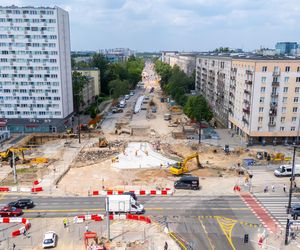 Budowa tramwaju do Dworca Zachodniego od strony Ochoty