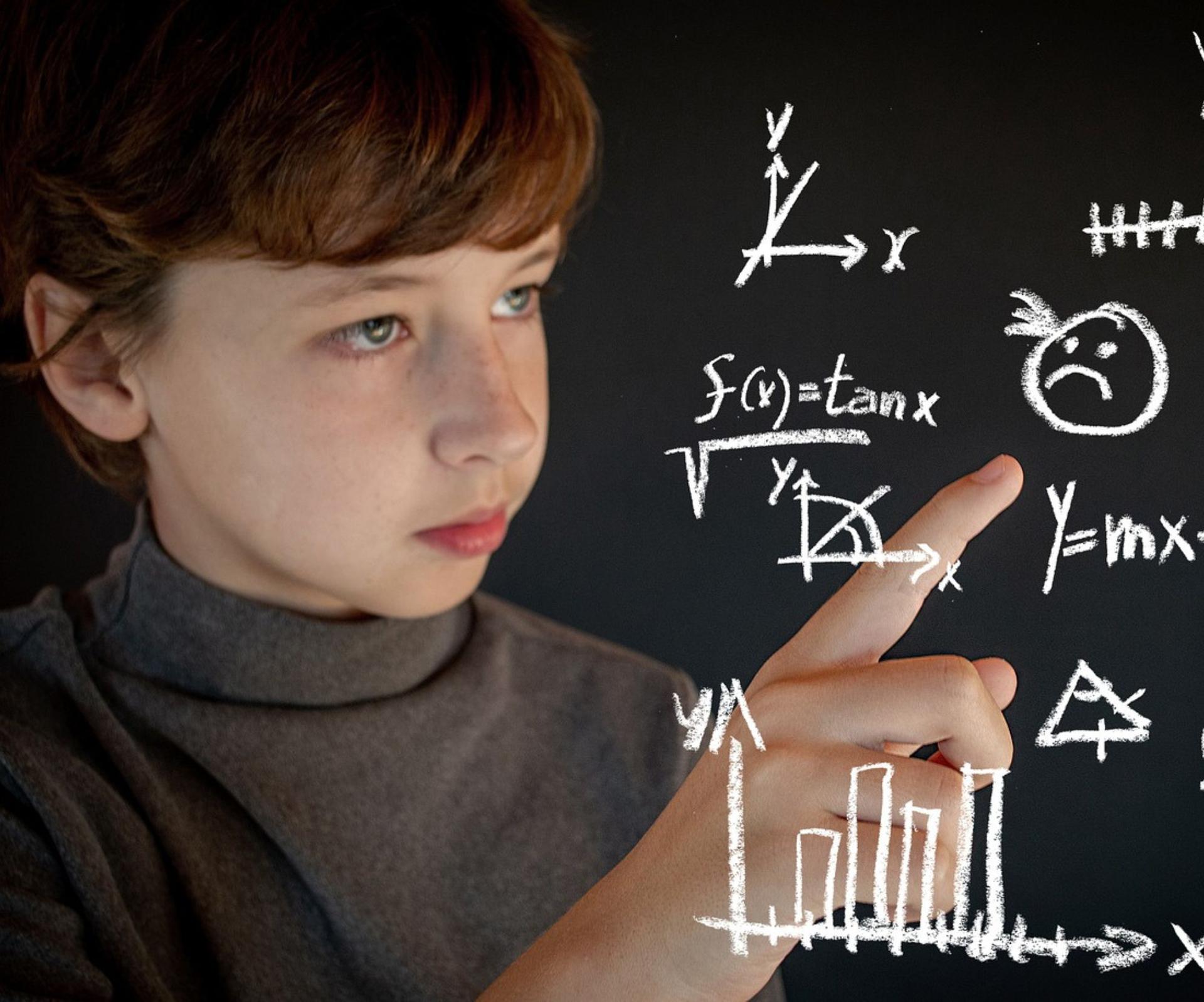 Вундеркинг. Mathematica ученики. Young mathematicians Competition logo.