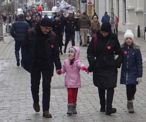 33. Finał WOŚP w Kielcach. Ulica Sienkiewicza