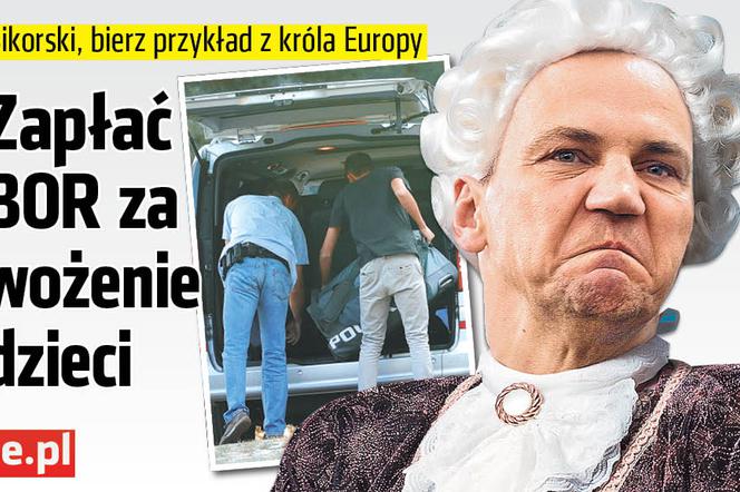 Zapłać BOR za wożenie dzieci