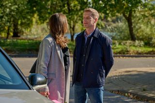 Na Wspólnej odc. 3952: Robert Tadeusiak (Dariusz Wnuk), Aneta Siwek (Dorota Krempa)