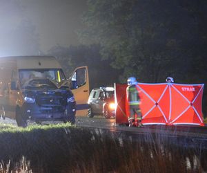 Śmiertelne potrącenie człowieka na prostej drodze. Nie miał szans